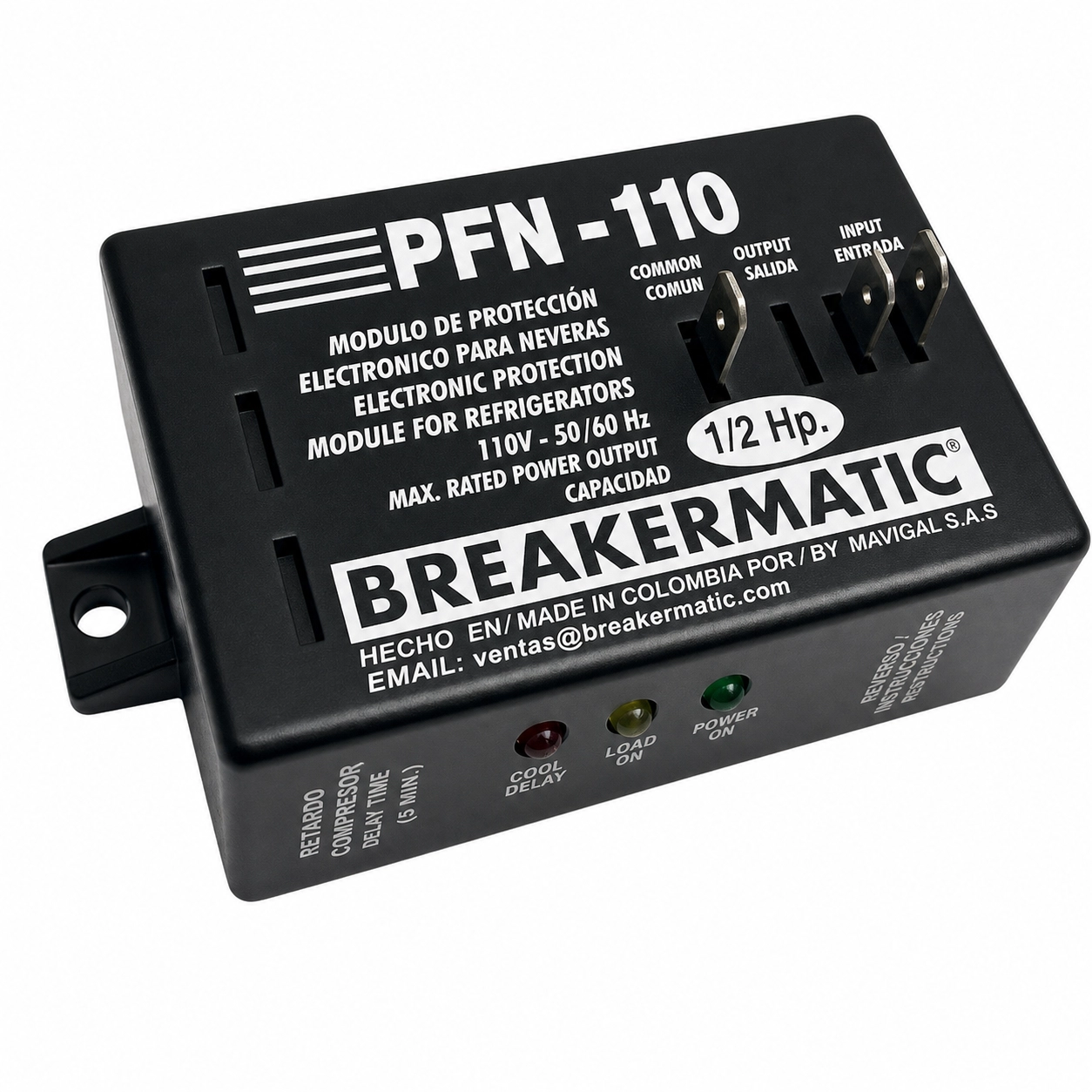 Protector Para Fabricantes 110V 15A 1/2HP PFN110-150