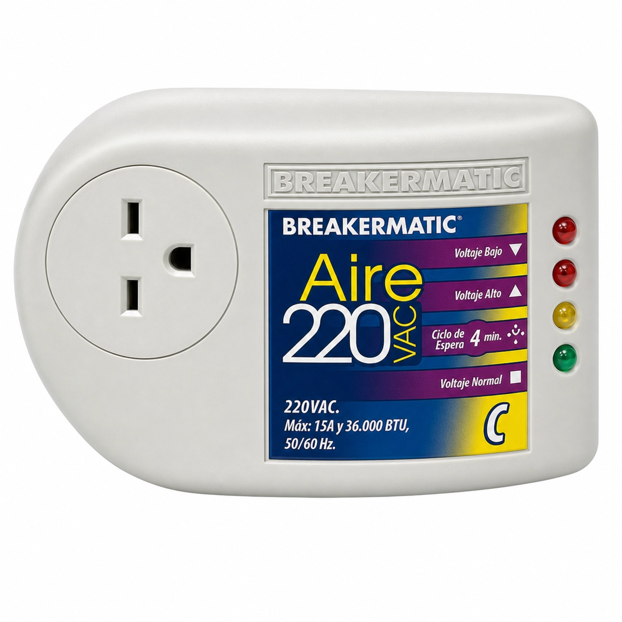 Protector Para Aire Acondicionado Ref 2HP/36.000 BTU 220V PIN220-C Est90