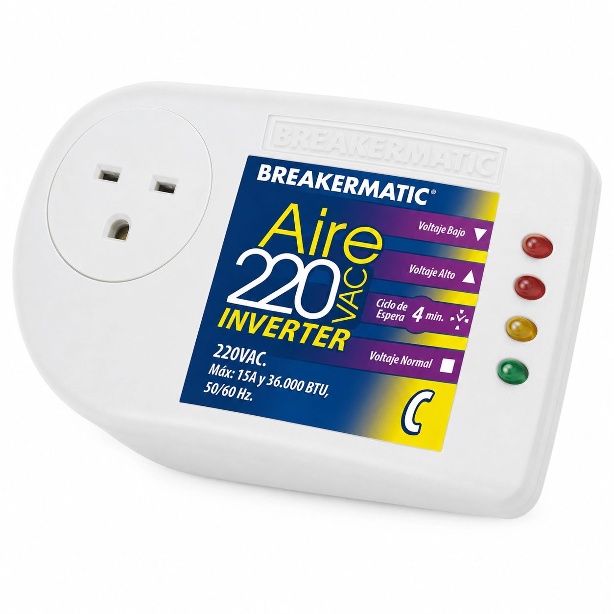 Protector Para Aire Acondicionado Inverter Ref 2HP/36.000 BTU 220V PIN220-C++