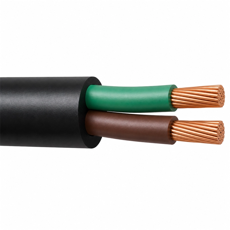 Cable Encauchetado Libre De Halogenos STF LS 2X12AWG