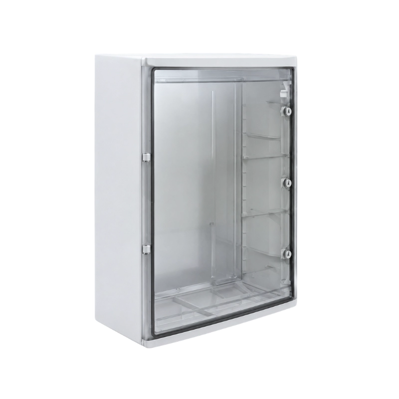Gabinete ABS Transparente 600x800x260mm Gris