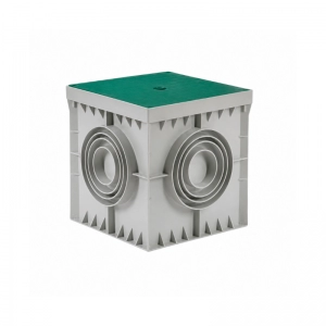 Tapa Verde Para Caja De Inspección 200x200x200mm