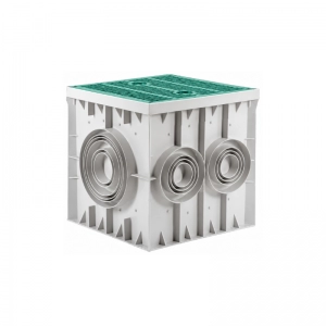 Tapa Verde Para Caja De Inspección 300x300x300mm