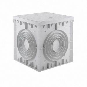 Caja De Inspección 550x550x500mm Gris