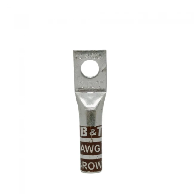 Terminal En Cobre Estañado 2 AWG 1/2