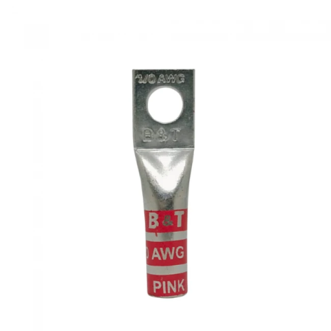 Terminal En Cobre Estañado 1/0 AWG 1/2