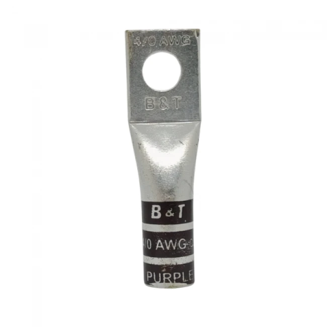 Terminal En Cobre Estañado 4/0 AWG 3/8