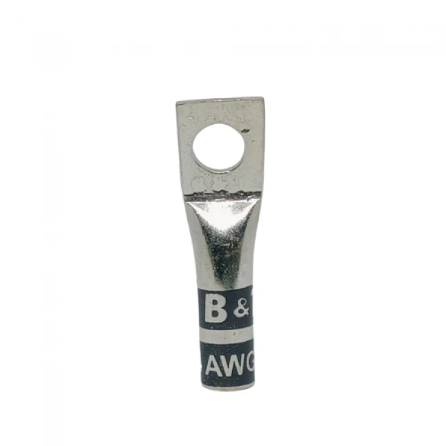 Terminal En Cobre Estañado Corto 4 AWG 5/16