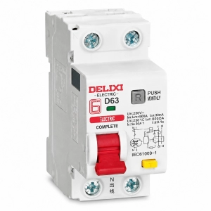 Minibreaker de corriente residual 32A 1P+N 6kA (Sn) CDB6LESi-1C32