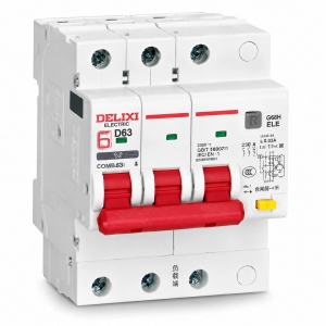 Minibreaker de corriente residual 25A 3P 6kA (Sn) CDB6LESi-3C25