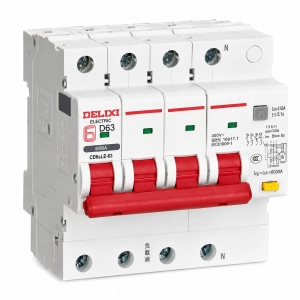 Minibreaker de corriente residual 63A 4P 6kA (Sn) CDB6LESi-4C63