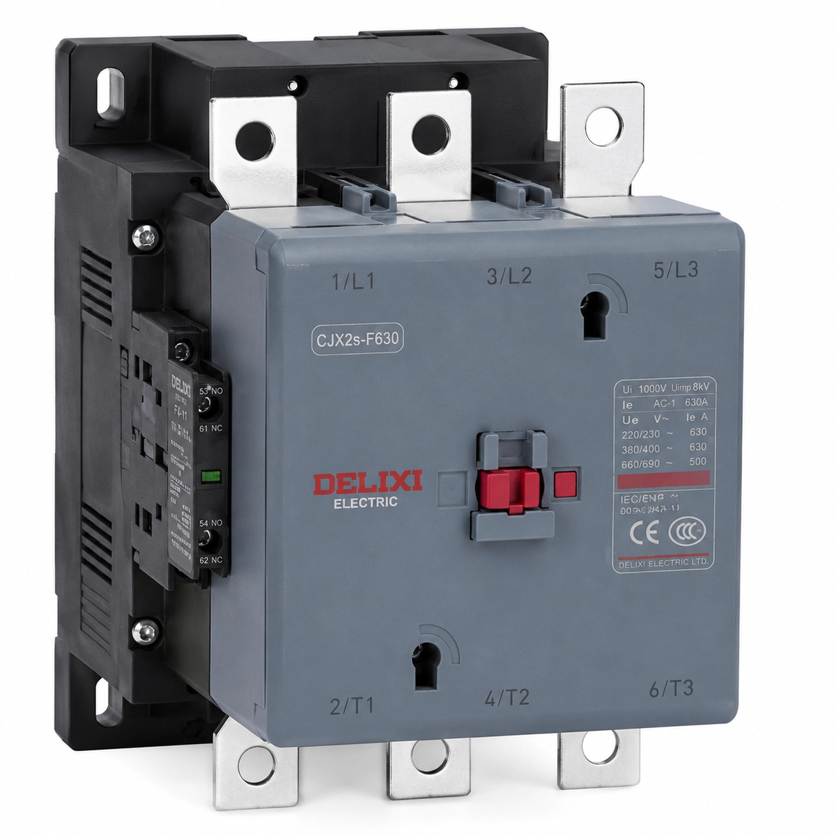 Contactor tripolar 120A bobina 110V 3P (Sn) CJX2s-120F7