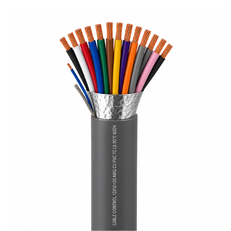 Cable Control 12x12+20 AWG Cu Pvc Tc Ls 90°c 600v