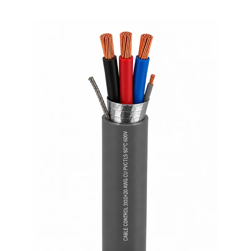 Cable Control 3x10+20 AWG Cu Pvc Tc Ls 90°c 600v