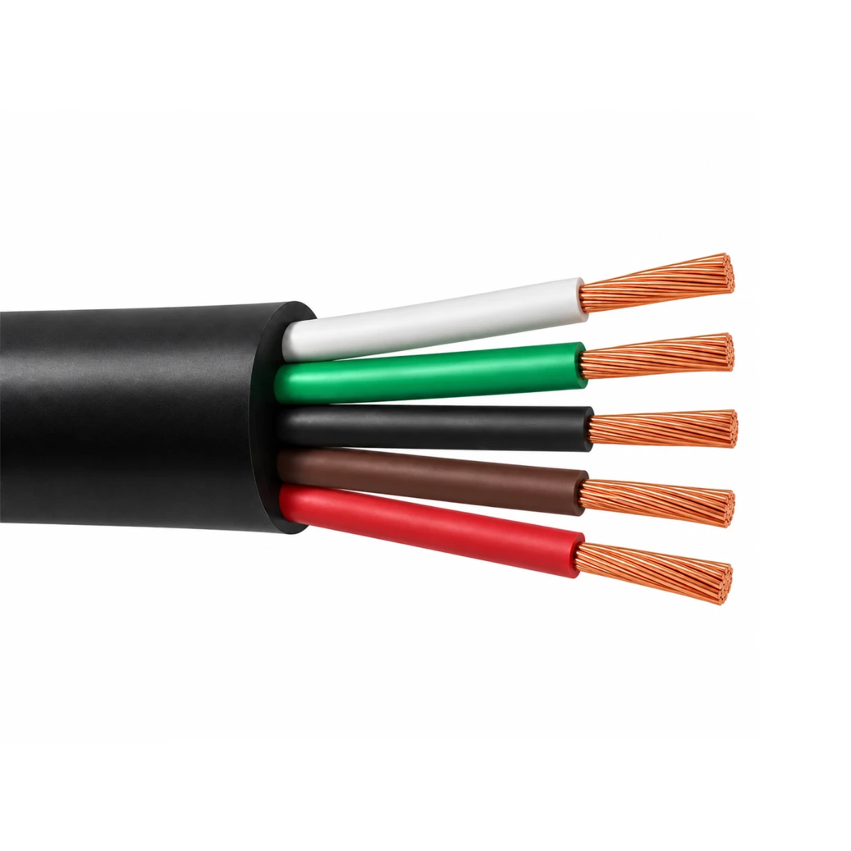 Cable Encauchetado Libre De Halogenos STF LS 5X18AWG