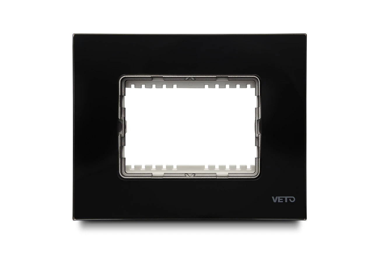 Placa Vidrio Negro