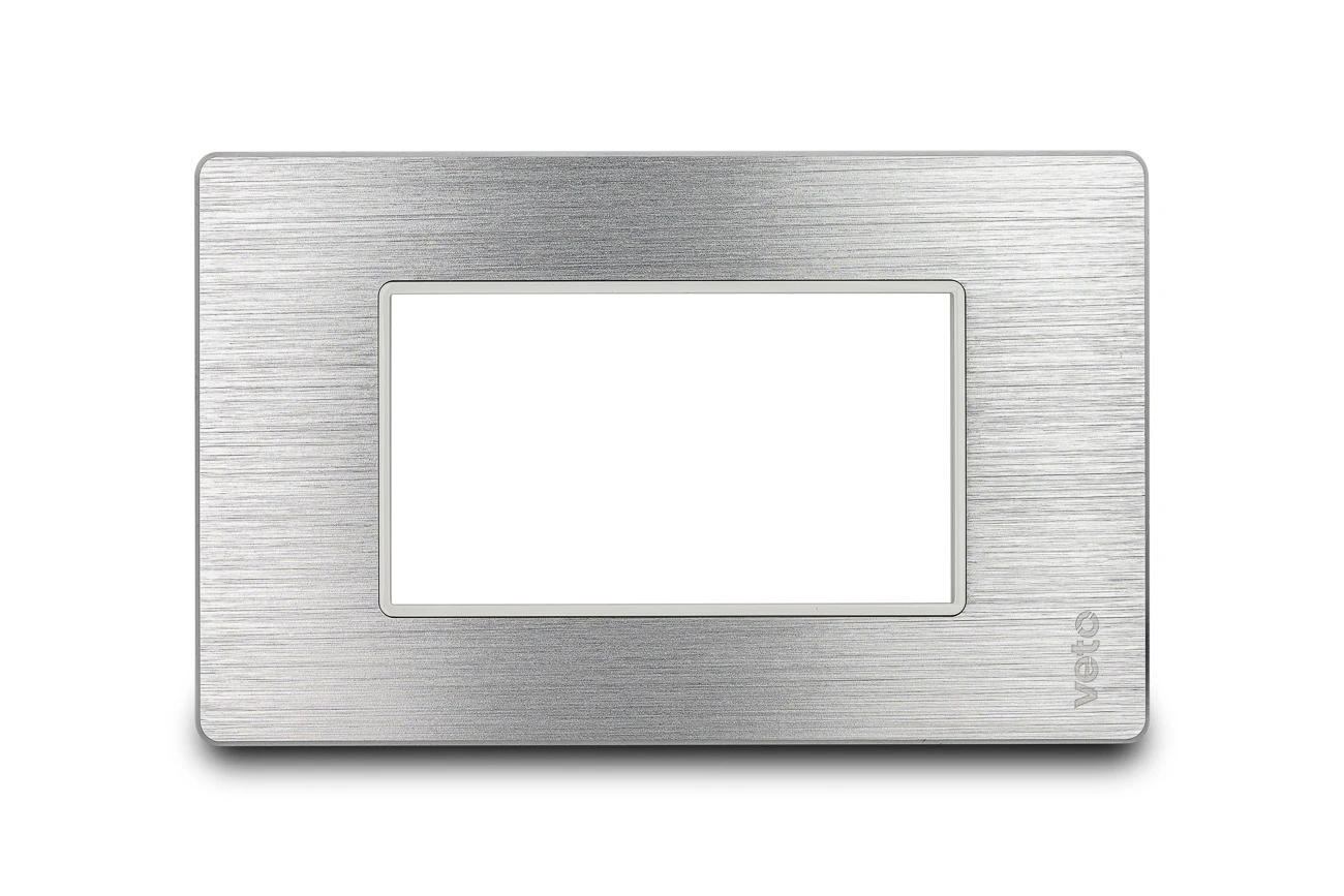 Placa Stilo Plata Aluminio