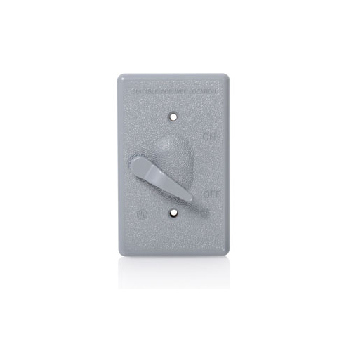 Tapa intemperie vertical para interruptor sencillo linea tradicional