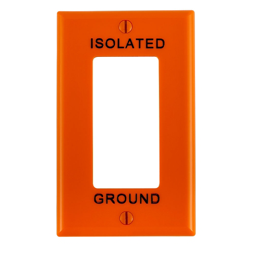 Tapa un hueco con tornillos exteriores color naranja