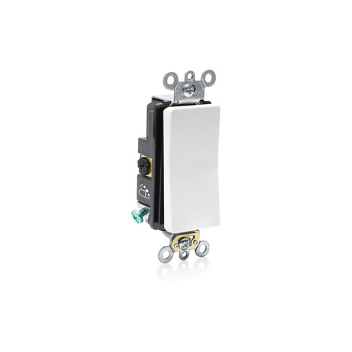 Interruptor sencillo conmutable 20 A 120/277 V grado comercial color blanco