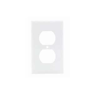 Tapa Para Toma Doble Ig Sin Marcación Color Blanco
