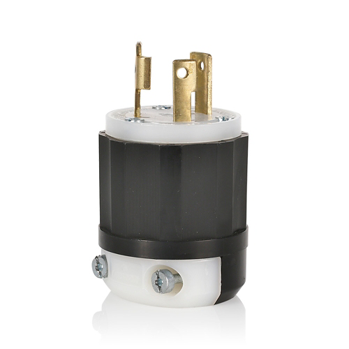 Clavija de media vuelta (Locking) con polo a tierra 30 A 125 V