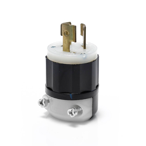 Clavija de media vuelta (Locking) con polo a tierra 15 A 250 V