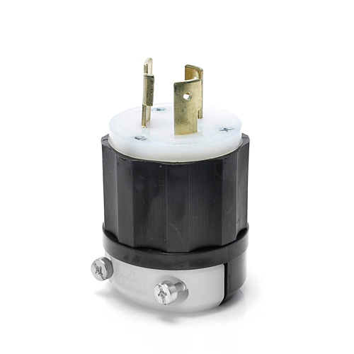 Clavija de media vuelta (Locking) con polo a tierra 20 A 250 V
