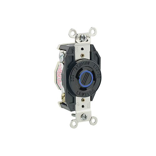 Toma de incrustar de media vuelta (Locking) 20 A 250 V