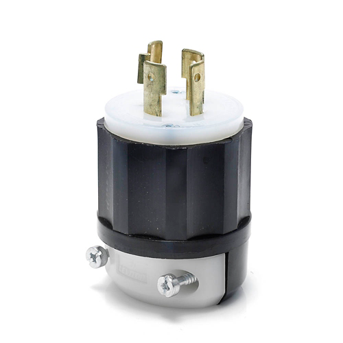 Clavija de media vuelta (Locking) con polo a tierra 20 A 125/250 V