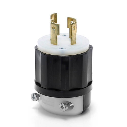 Clavija de media vuelta (Locking) con polo a tierra 30 A 125/250 V