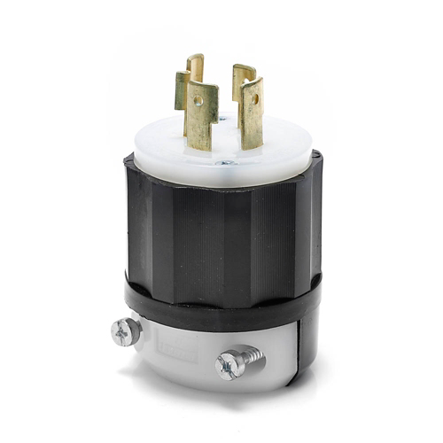 Clavija de media vuelta (Locking) con polo a tierra 20 A 480 V
