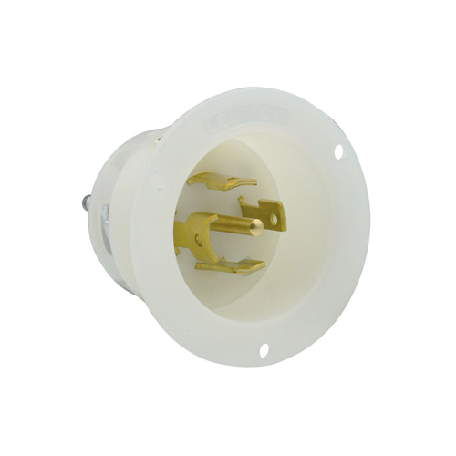 Clavija Flange de media vuelta (Locking) con polo a tierra 30 A 120/208 V