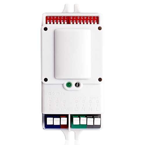 Sensor microondas de techo atenuable 0-10 V