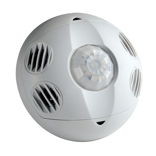 Sensor multitecnología de techo 360° 185.8 m²