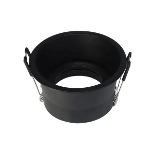Aro Recesado De Incrustar 100-240 Vac Color Negro