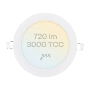 Panel Led Redondo 12W 3000K 100-240 Vac