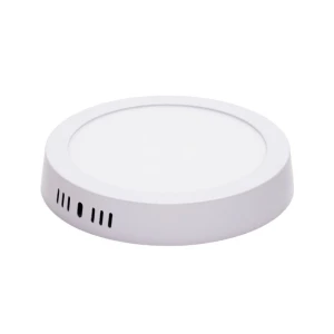 Panel Led Redondo De Sobreponer 12W 3000K 100-240 Vac