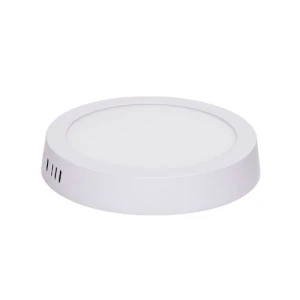 Panel Led Redondo De Sobreponer 12W 6000K 100-240 Vac