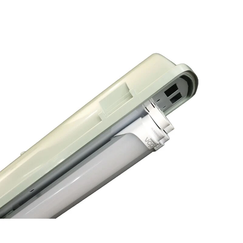 Luminaria Hermética Con Tubos Led 44K 6000K 100-277 Vac