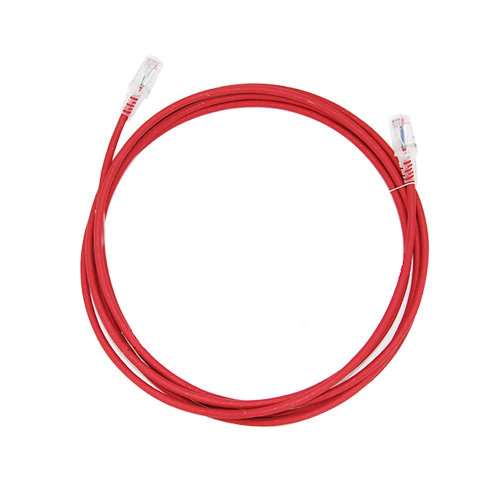Patch cord Cat 6 UTP, 3 m, rojo [cat-003] [sub-012]