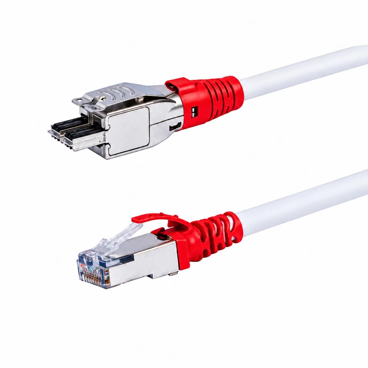 Patch cord TERA-RJ45, 4 pares, 3 m, bota roja [cat-005] [sub-023]