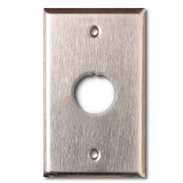 Placa Ruggedized de acero inoxidable, 1 puerto [cat-006] [sub-026]
