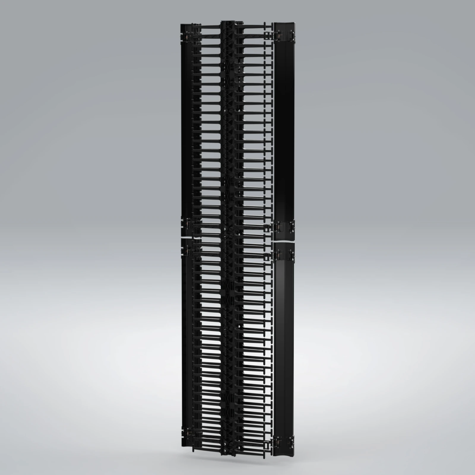 Organizador vertical frontal/trasero, 4 × 6 pulgadas, 45 RU [cat-007] [sub-033]