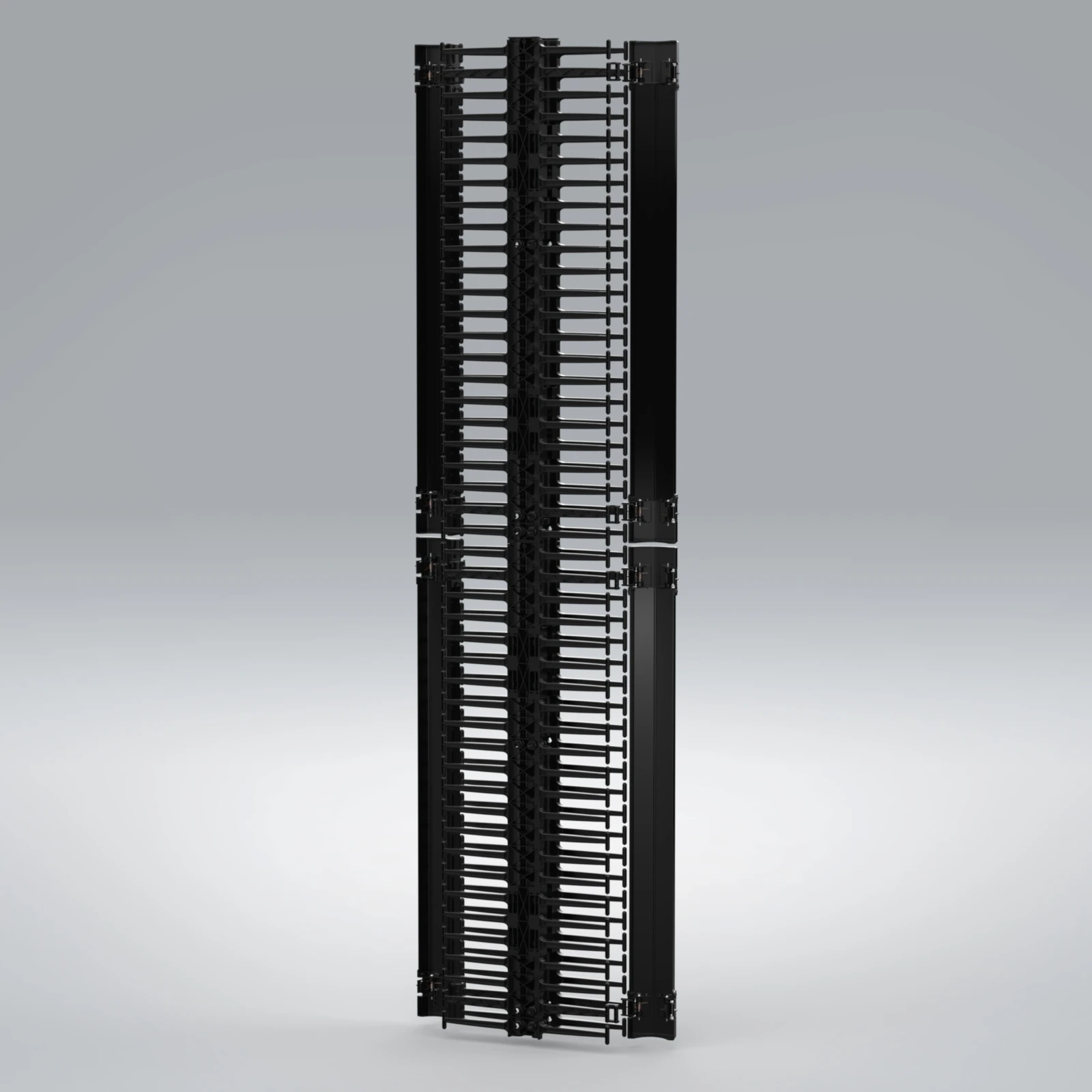 Organizador vertical frontal/trasero, 6 × 6 pulgadas, 45 RU [cat-007] [sub-033]