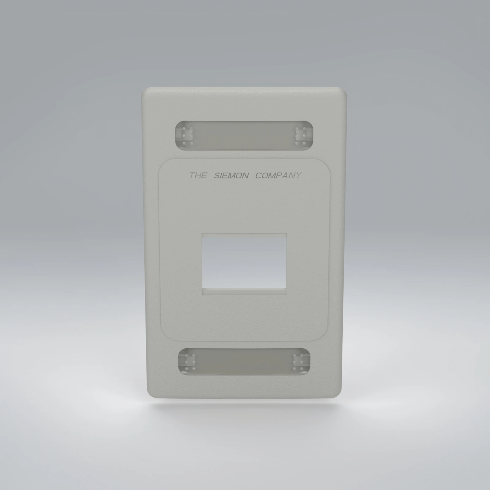 Placa de pared MAX/Z-MAX/UltraMAX, 2 puertos, blanca [cat-008] [sub-034]