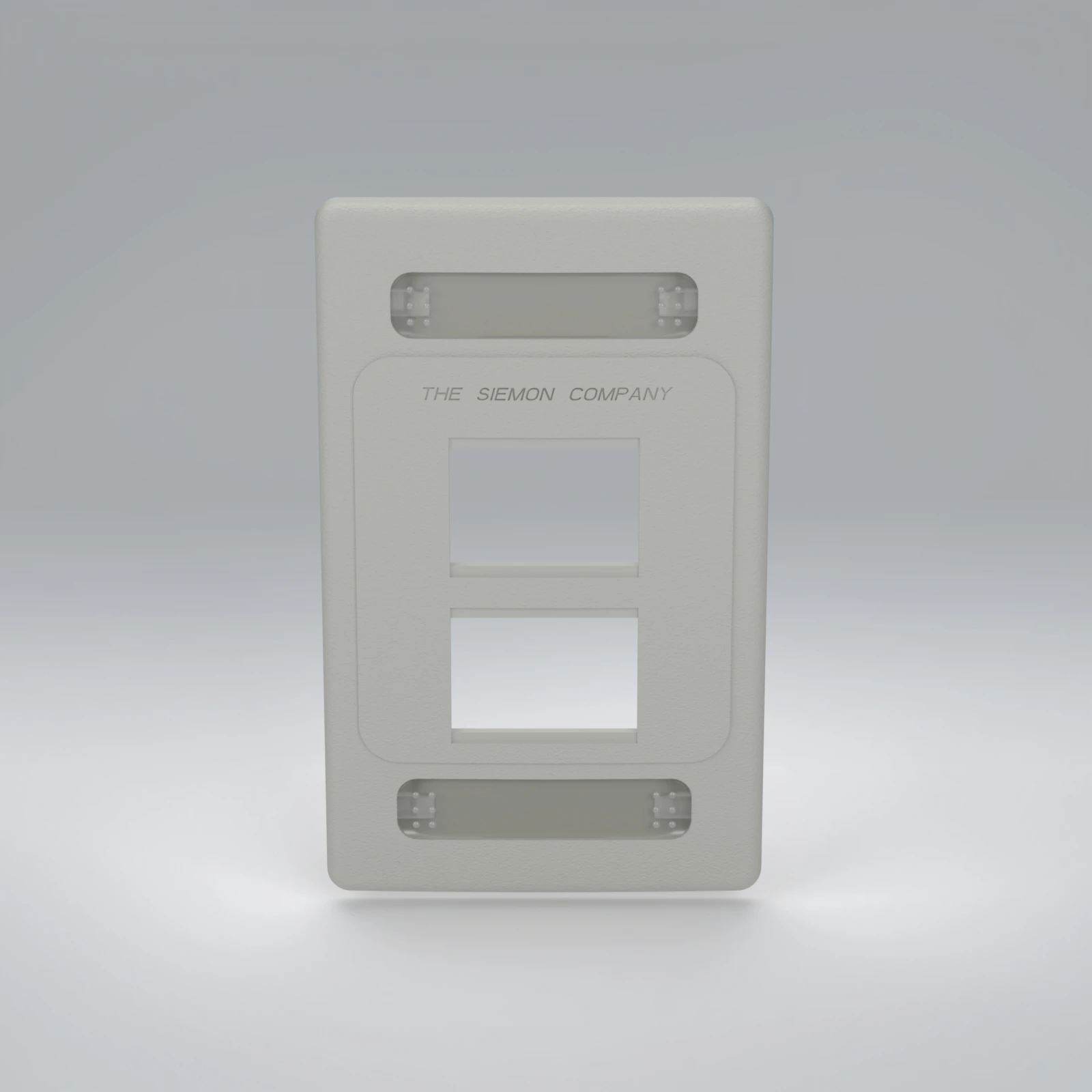 Placa de pared MAX/Z-MAX/UltraMAX, 4 puertos, blanca [cat-008] [sub-034]