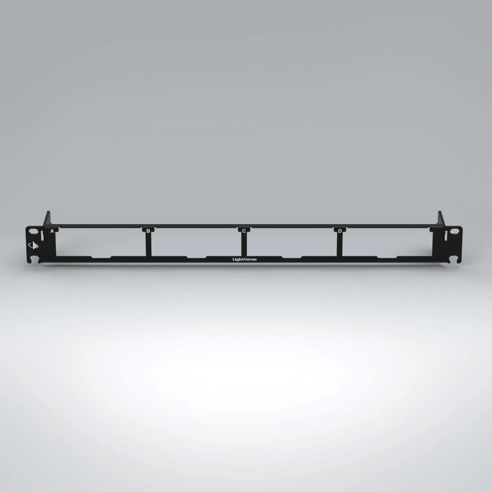 Panel modular de fibra LightVerse, 1 RU [cat-009] [sub-042]