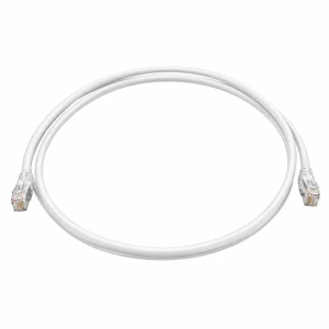 Patch cord Cat 6A S/FTP, 0,9 m, blanco [cat-004] [sub-018]