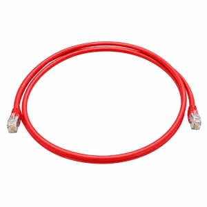 Patch cord Cat 6A S/FTP, 0,9 m, rojo [cat-004] [sub-018]